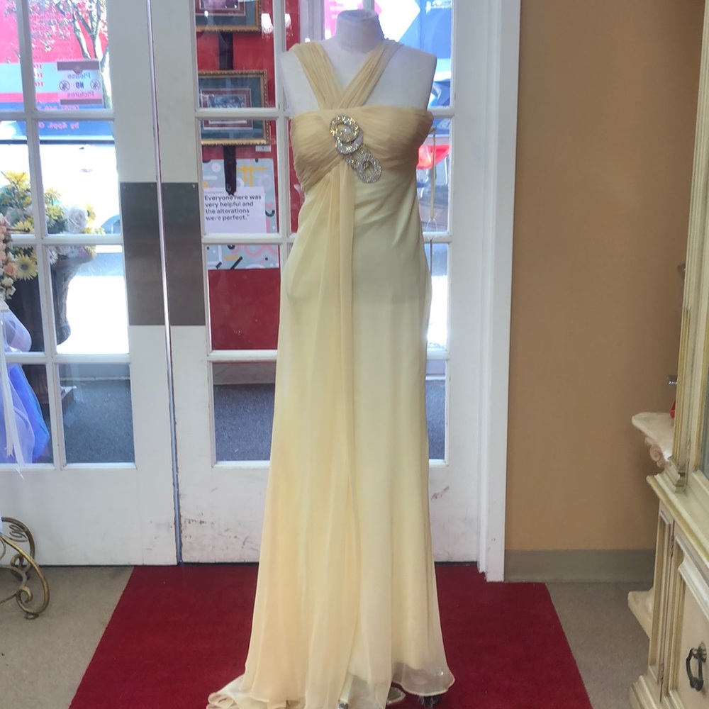 ONE OF A KIND CHIFFON DRESS